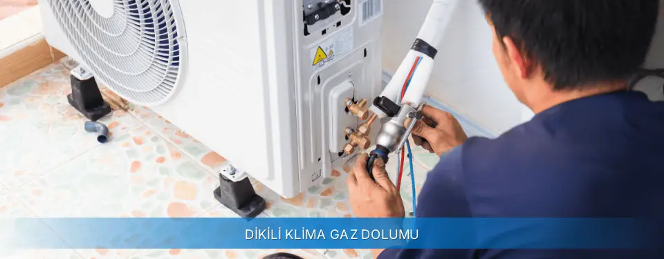 Dikili İlçemi Carrier Klima Gaz Dolumu
